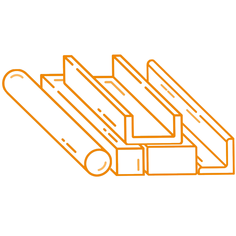 Steel profiles set - Duferco Danish Steel